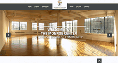 Desktop Screenshot of monroecenter.com